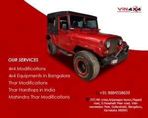 Get Your Thar Vehicles Modified From Our Centre